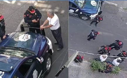 Así cayó el “asesino de banquetas” en la Benito Juárez por plantar un árbol; “es un delincuente, espósalo”