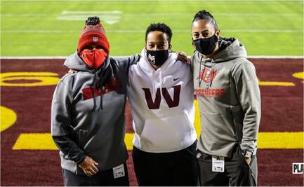 Tres mujeres harán historia en el Buccaneers vs Washington