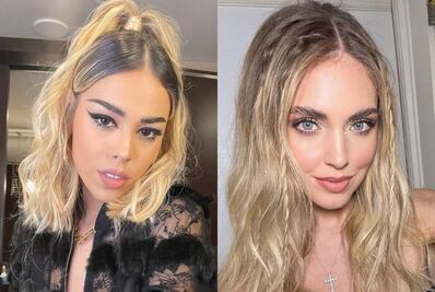 Danna Paola y Chiara Ferragni se dejan ver juntas e impactan con su maquillaje