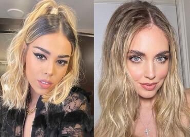 Danna Paola y Chiara Ferragni se dejan ver juntas e impactan con su maquillaje