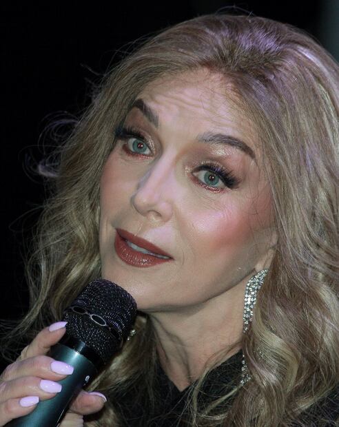 Así luce la mirada de Laura Flores. 
Foto: Clasos/foto/Alfonso Manzano.