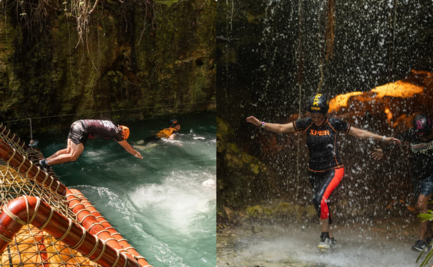 Más de 2 mil corredores compitieron en la Xplor Bravest Race; el desafío que va desde nadar en cavernas, hasta superar escaladas