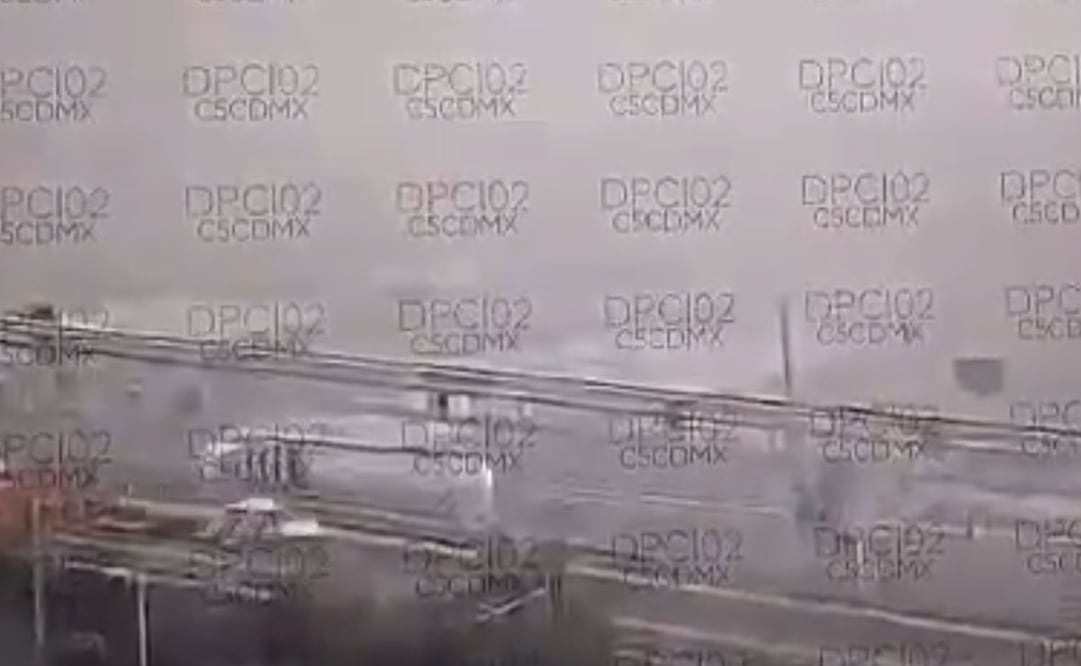 AICM amanece con afectaciones por niebla. Foto: captura de pantalla