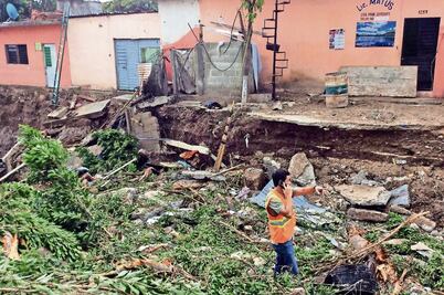 Por lluvias, 3 muertos y 600 damnificados