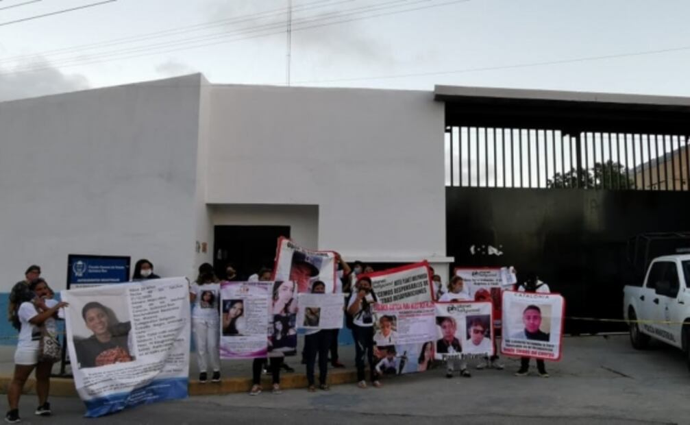 Familiares de personas desaparecidas realizan marcha pacifica en Cancún