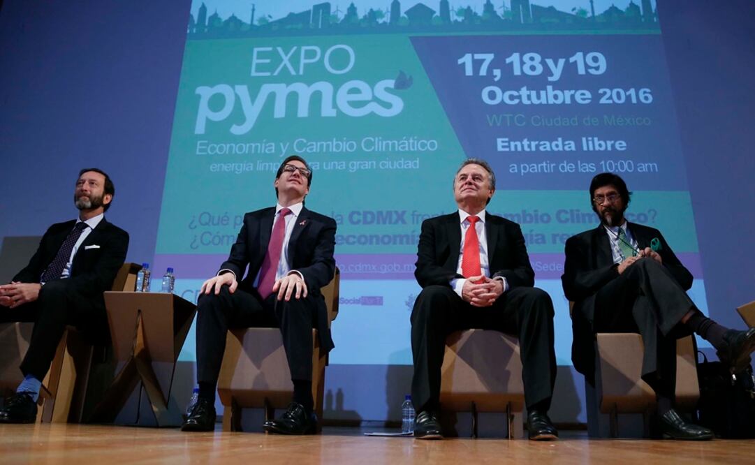 El anuncio se dio en la inauguración de la Expo-Pymes CDMX 2016 Economía y Cambio Climático. (Foto: Especial)