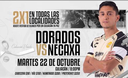 Dorados lanza promoción contra violencia en Culiacán 