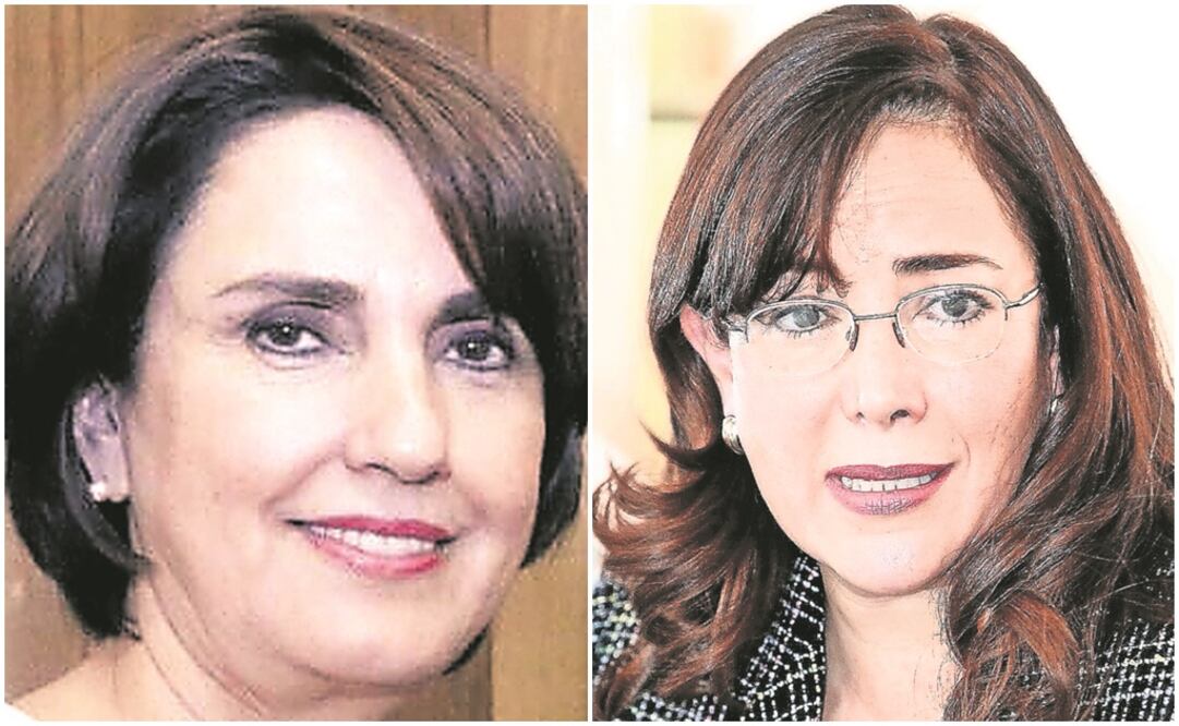 Patricia Mercado, Secretaria de Gobierno y Yeidckol Polevnsky, Secretaria general de Morena (FOTO: ARCHIVO EL UNIVERSAL)