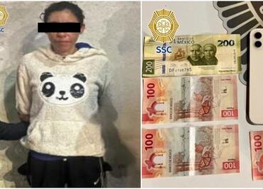 Detiene a mujer por robo a un transeúnte en la Miguel Hidalgo; logra cómplice escapar