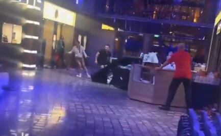 Pánico en alta mar: en medio del alto oleaje, crucero se inclina 45 grados; “se oían gritos y pensamos el barco se hundiría”