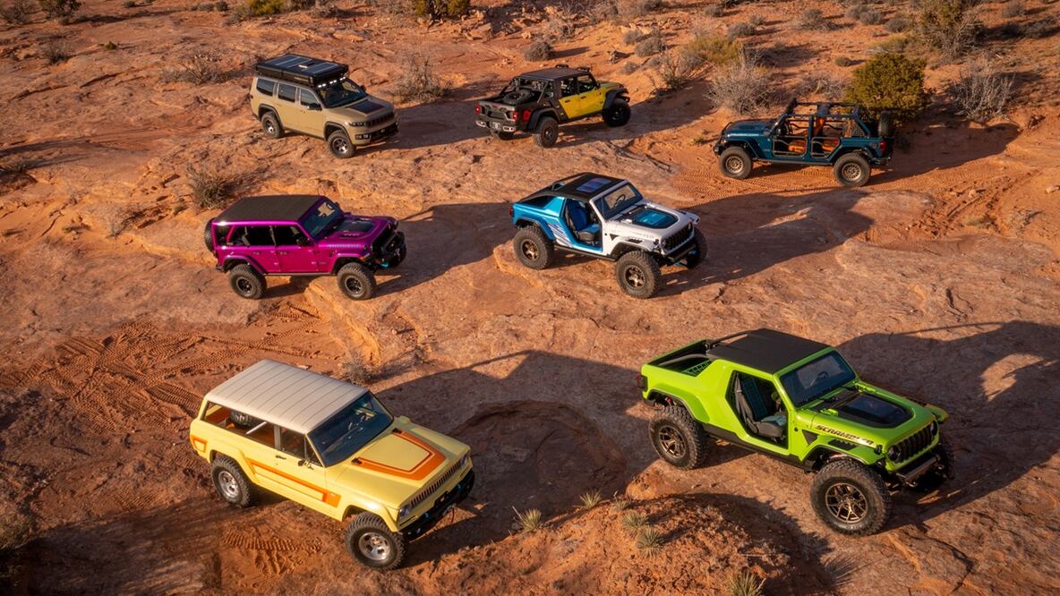 Son modelos presentados en la 57º edición del Easter Jeep Safari.