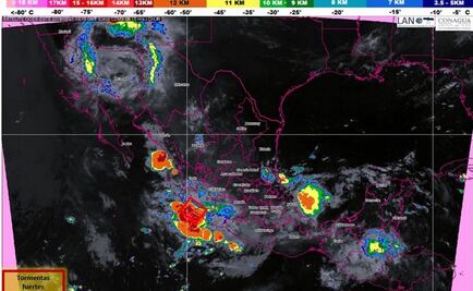 Más de 20 estados esperan tormentas y más de 35 grados