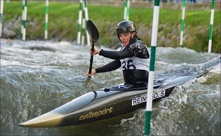 Sofía Reinoso, se vuelve histórica en el kayak