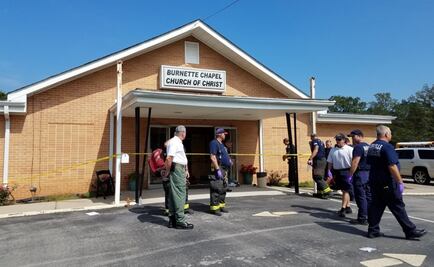 Reportan tiroteo en iglesia de EU; hay un muerto y 7 heridos