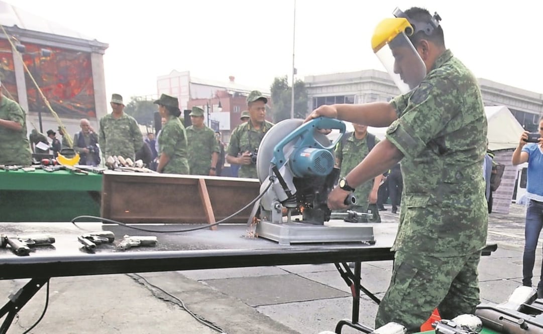 Resolución. Los gobernadores acordaron impulsar un protocolo para la destrucción de armas de fuego. (Cortesía)