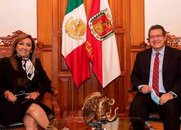 Lorena Cuéllar y Marco Mena inician proceso de entrega-recepción en Tlaxcala