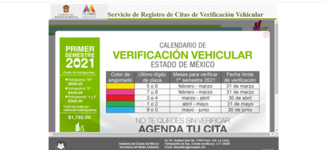 Qué autos verifican en Edomex en marzo