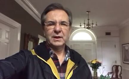 Embajador Esteban Moctezuma se reintegra a actividades al dar negativo a Covid-19