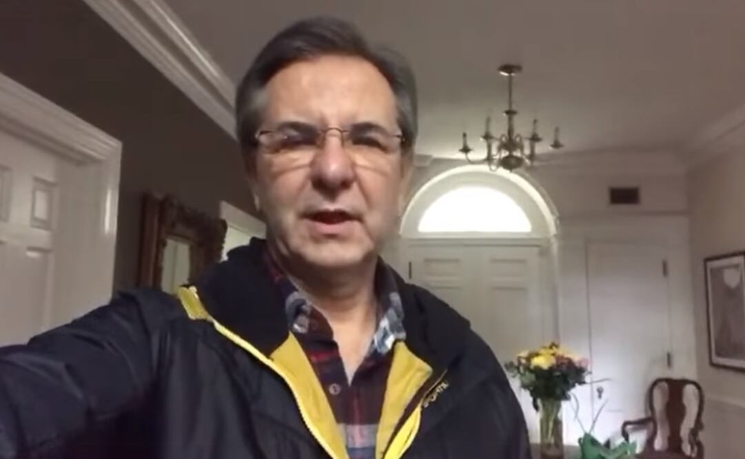 El embajador de México en EU dio positivo a coronavirus la semana pasada. Foto: Captura de pantalla