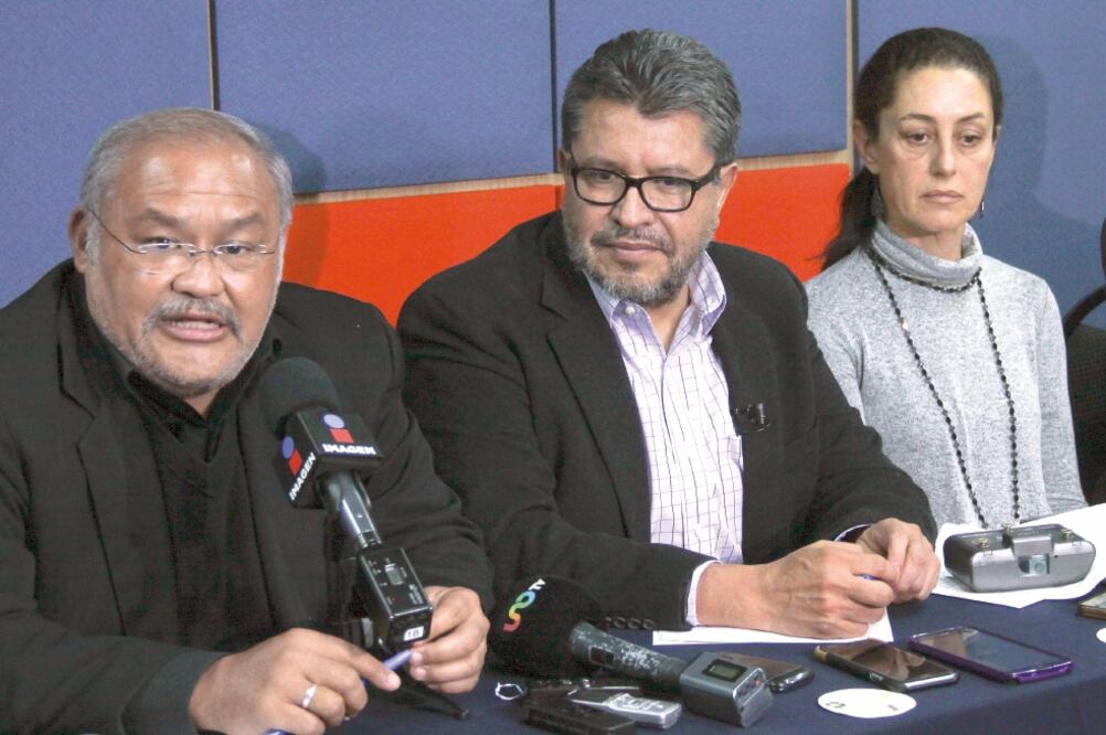 Los delegados de Xochimilco, Avelino Méndez; de Cuauhtémoc, Ricardo Monreal, y de Tlalpan, Claudia Sheinbaum, enfrentan señalamientos (ARCHIVO EL UNIVERSAL)