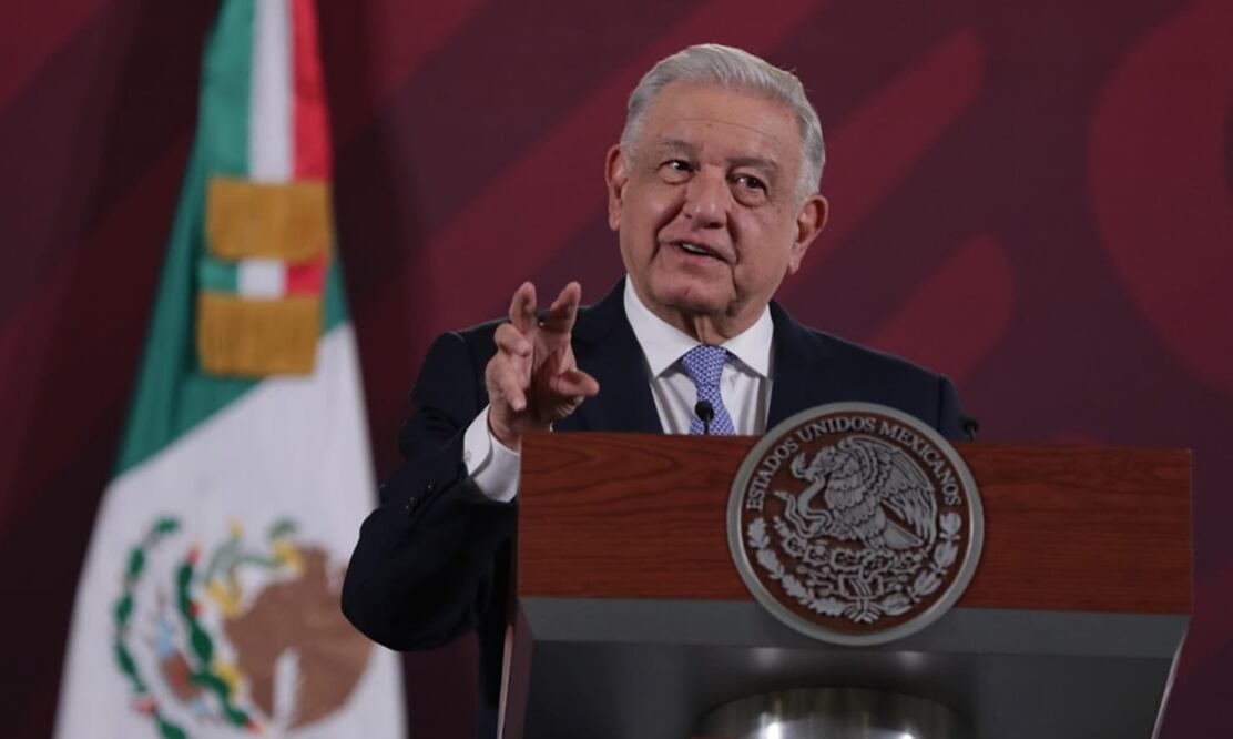 El presidente Andrés Manuel López Obrador consideró que es una “vergüenza”, de “pena ajena”, la marcha convocada por trabajadores del Poder Judicial, que se oponen a la extinción de 13 Fideicomisos. Foto: Fernanda Rojas