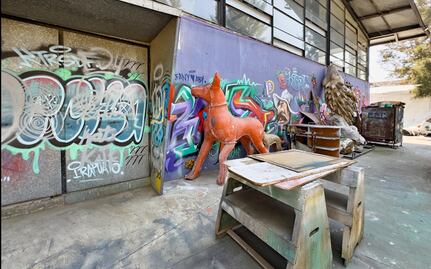 FOTOS: Faros de la CDMX en el abandono; talleristas denuncian falta de pagos