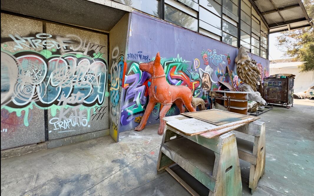 Deterioro de las instalaciones e infraestructura del Faro de Oriente, en la alcaldía Iztapalapa. Foto Hugo Salvador / EL UNIVERSAL