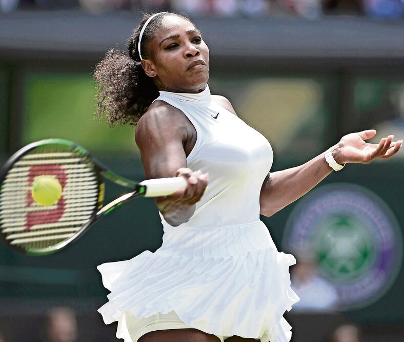 Williams tardó menos de una hora para doblegar a su rival alemana (TONY O'BRIEN. REUTERS)