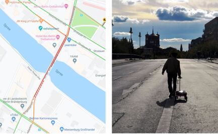 Artista berlinés hackea Google Maps; genera tránsito en calles vacías
