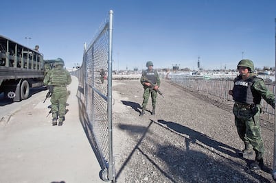 Por visita, blindan con patrullajes y retenes Cd. Juárez