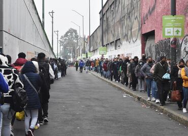 “Me levanto dos horas antes para llegar”, así la espera de RTP en Agrícola Oriental por cierre de la Línea 9 del Metro