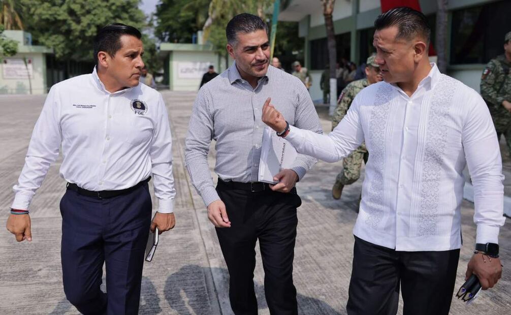Omar García Harfuch durante su reunión sobre nueva estrategia operativa (28/10/2025). Foto: Especial