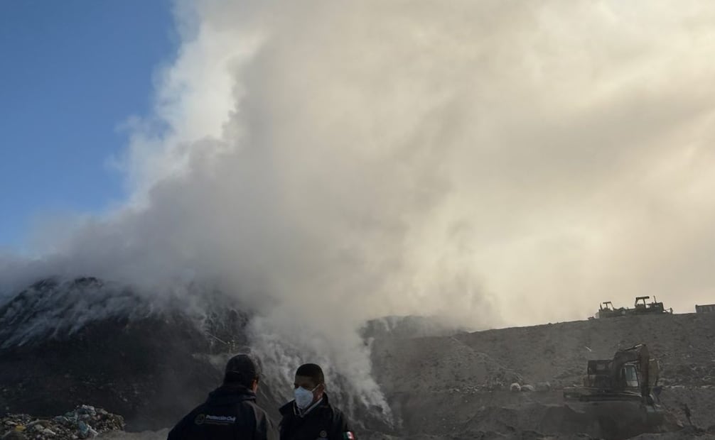 Mala calidad del aire en Tlaxcala por incendio (26/02/2026). Foto: Especial