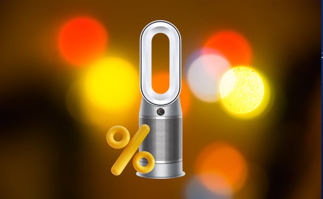 Este modelo de ventilador Dyson ahorra espacio y es silencios y actualmente tiene un precio de $13,000 MXN FOTO: AMAZON