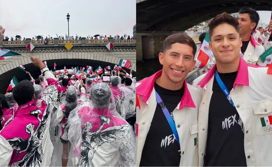 La delegación mexicana ya se encuentra navegando en el Río Sena - Foto: @CONADE en X