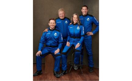 De la ciencia ficción a la realidad: William Shatner, a instantes de ir al espacio