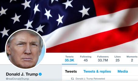 Demandan a Trump por bloquear a sus críticos en Twitter