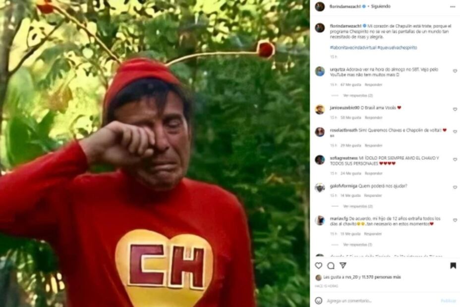 Florinda Meza enfrenta lucha legal para que Chespirito regrese a la televisión