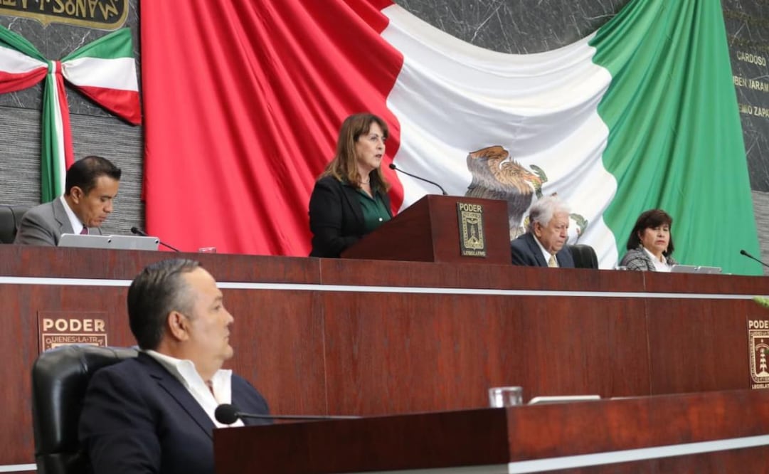 Gobernadora de Morelos llama a fortalecer la entidad frente a un contexto global complejo. Fotos: Especiales.