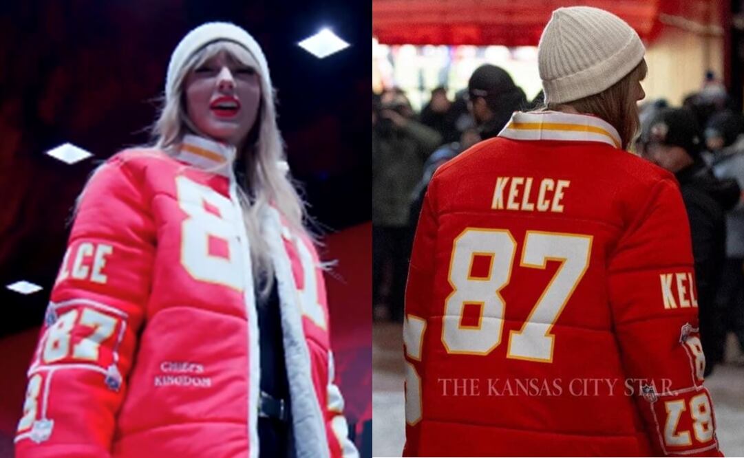 La cantante fue captada caminando en los pasillo del Estadio Arrowhead , donde se enfrentarán Kansas City Chiefs y Miami Dolphins. Fotos: Captura de video y tomada de redes