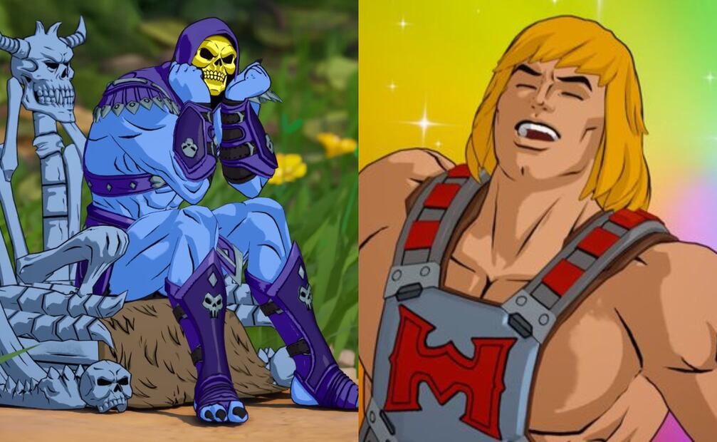 Tres personajes de "Amos del Universo" llegarán al videojuego de Epic Games, además de objetos exclusivos y gestos. Foto: Captura de pantalla Fortnite