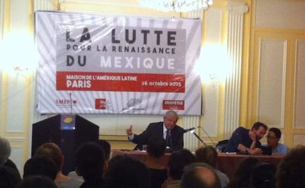 Morena paga mi viaje a Europa, dice López Obrador