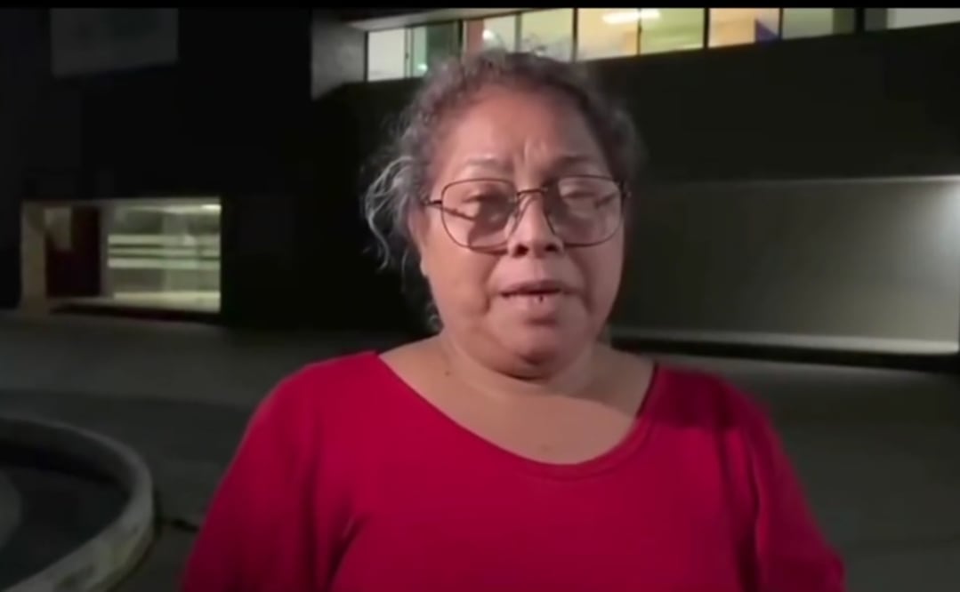 María Elena Sibaja Martínez, madre de Lugger Orozco Sibaja. Foto: Captura de pantalla