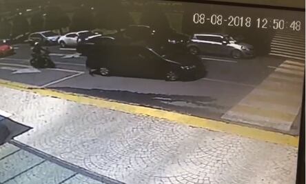 Captan modus operandi de asalto con todo y choque en Interlomas