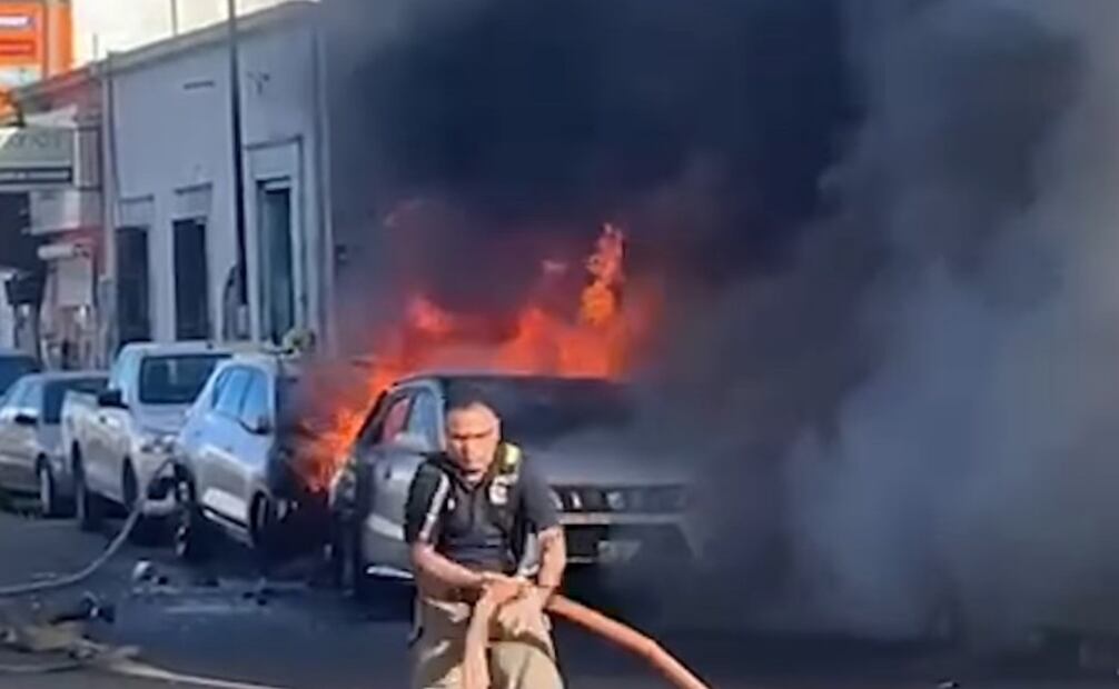 Momentos en donde explotó la tienda de Waldo's (05/11/2025). Foto: Especial