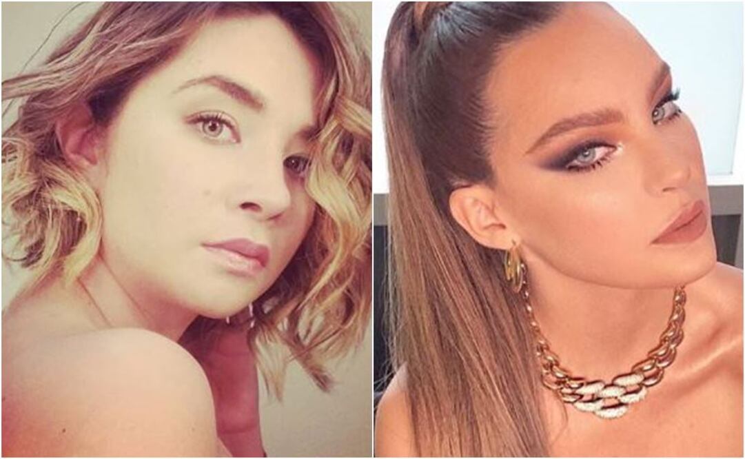 Daniela Luján y Belinda. Fotos: Instagram