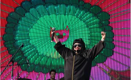 Amandititita subió enferma al escenario del Vive Latino