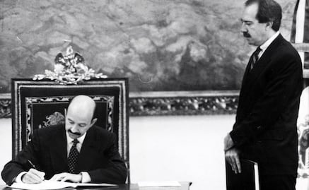 Firma del TLC en 1992, el “buen tratado” para México