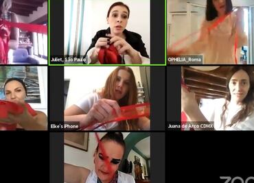 Personajes femeninos de Shakespeare, a escena durante pandemia