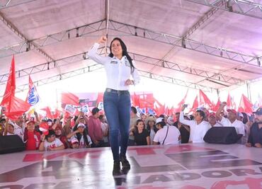 “Vamos a ganar contundentemente esta elección”: Alejandra del Moral